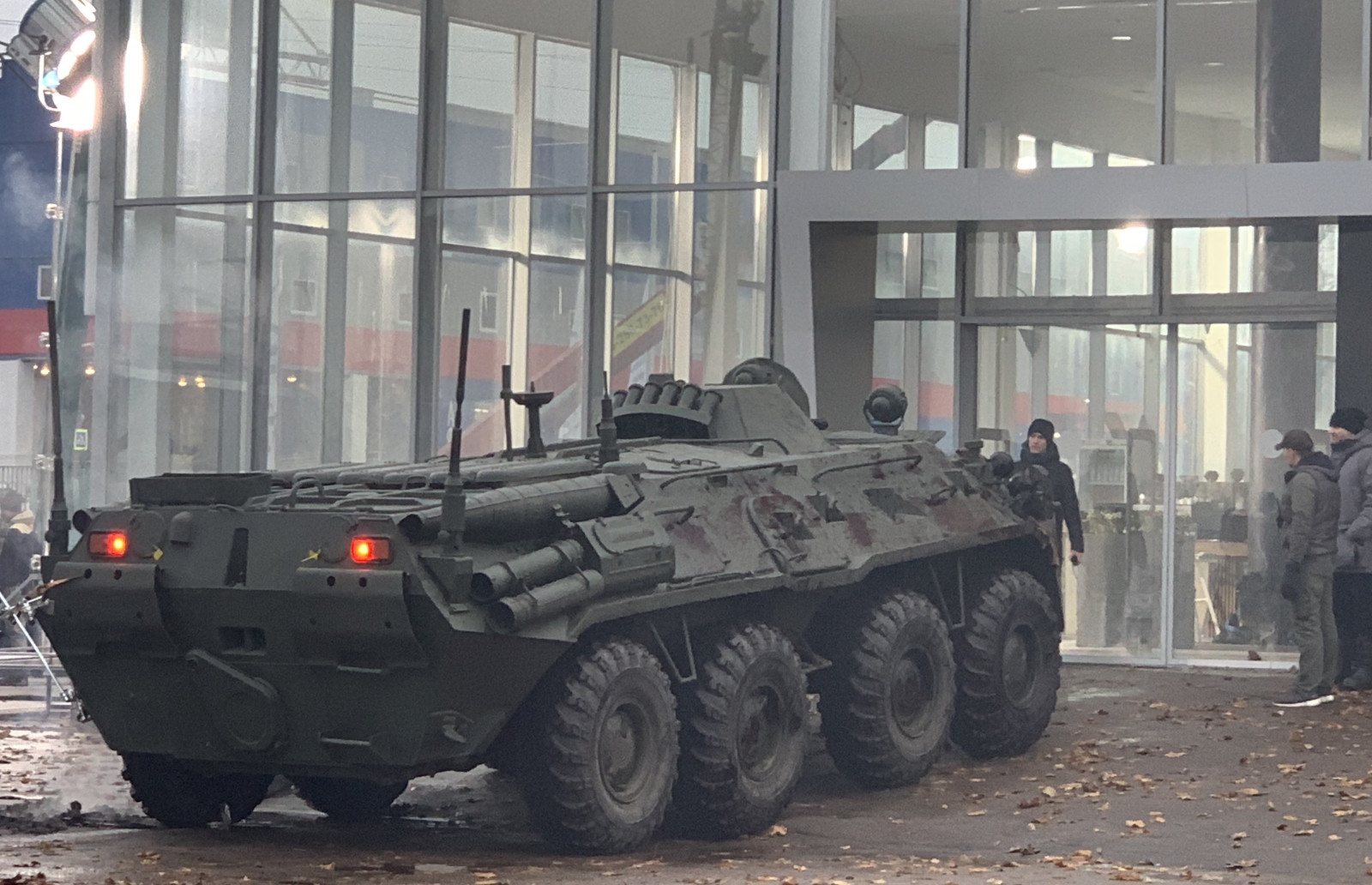 Военная техника для съёмок - или ужас бюрократии согласования.